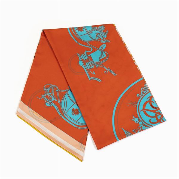 Hermes  Maxi Twilly vintage scarf  - Auction Fine Jewels Watches and Fashion Vintage - Colasanti Casa d'Aste