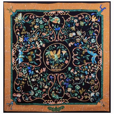 Hermes Foulard Vintage Collezione Pierres D'orient Et D'occident