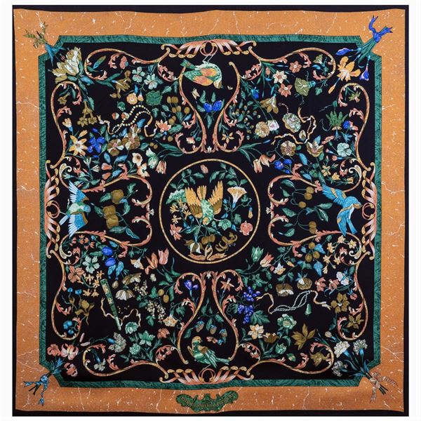 Hermes foulard vintage collezione Pierres D'Orient et D'Occident