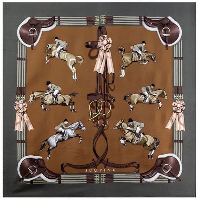 Hermes Foulard Vintage Collezione Jumping