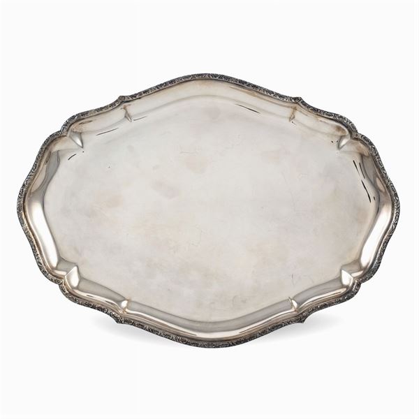 Silver tray