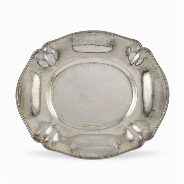Silver tray