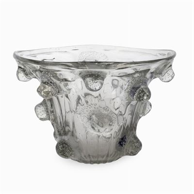 Ercole Barovier, Grande Vaso Serie Mugnoni