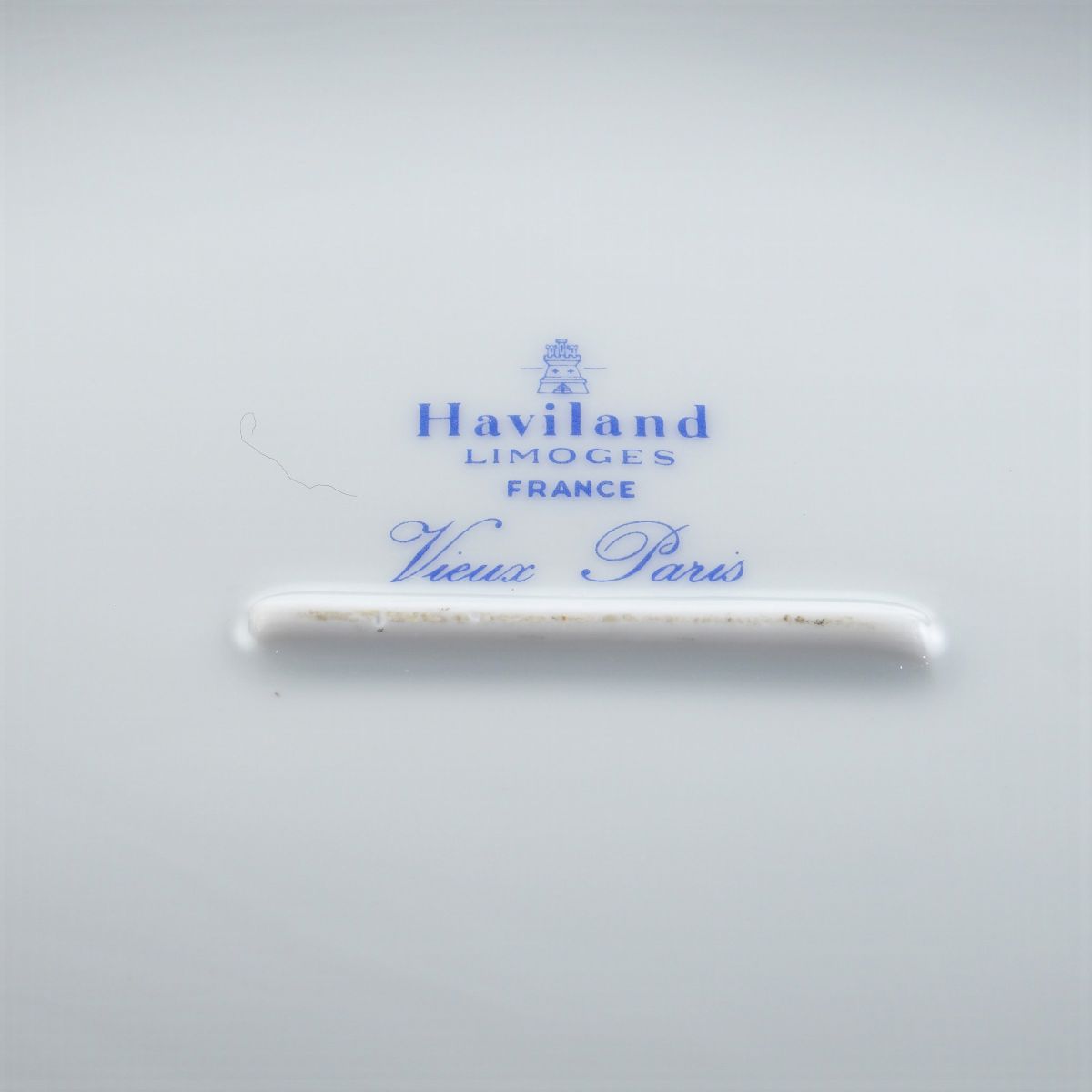 Haviland Limoges, Cesto in Porcellana Policroma