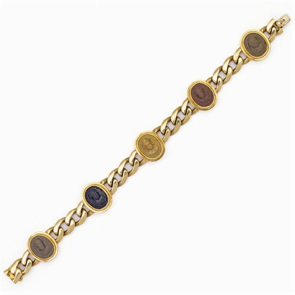 Bulgari bracciale maglia groumette