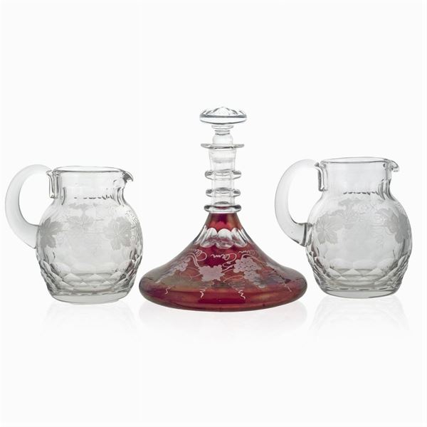 Val Saint Lambert,  table set (3)
