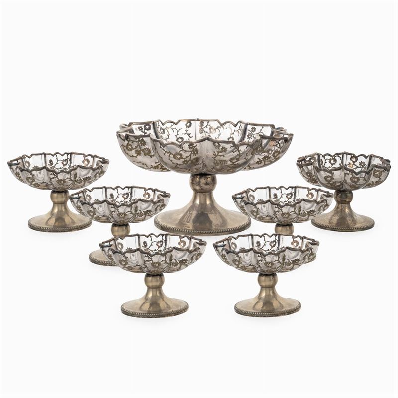 Set da Tavola in Argento e Vetro (7)