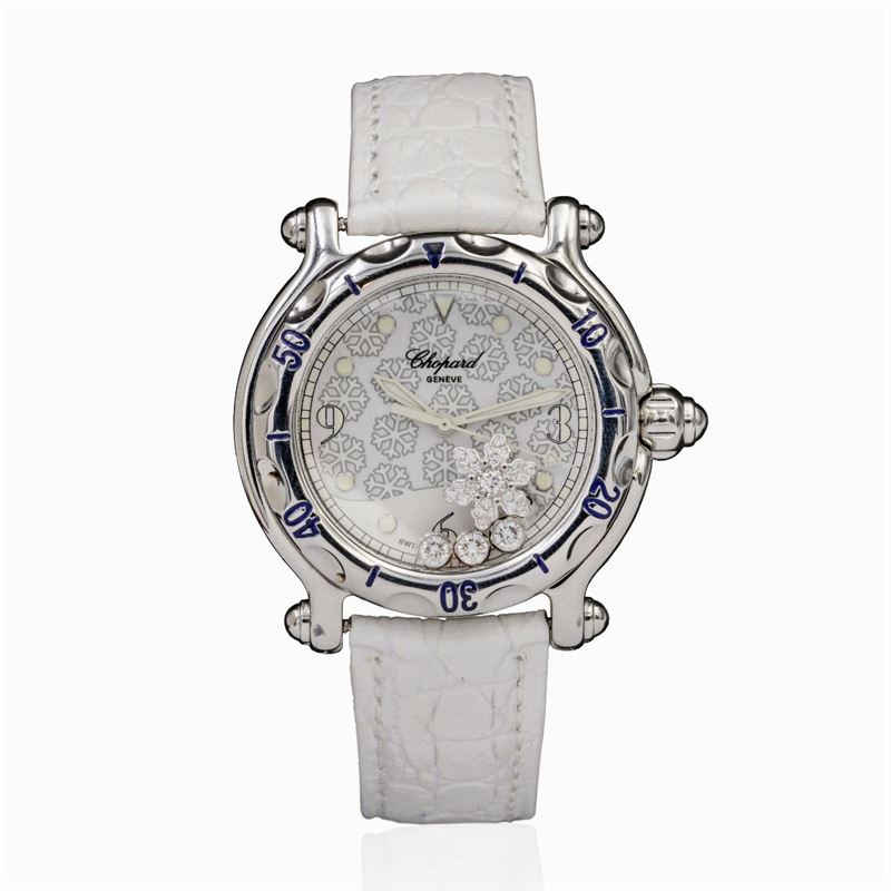 Chopard Orologio da Polso Collezione Happy Sport Snowflake