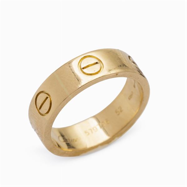 Cartier anello collezione Love