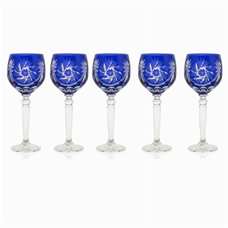Cristal De France, Servizio di Bicchieri da Vino del Reno (13)