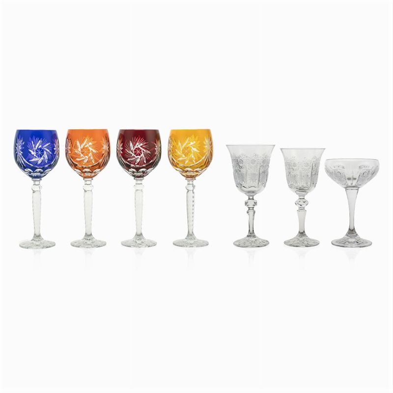 Cristal De France, Servizio di Bicchieri (48)