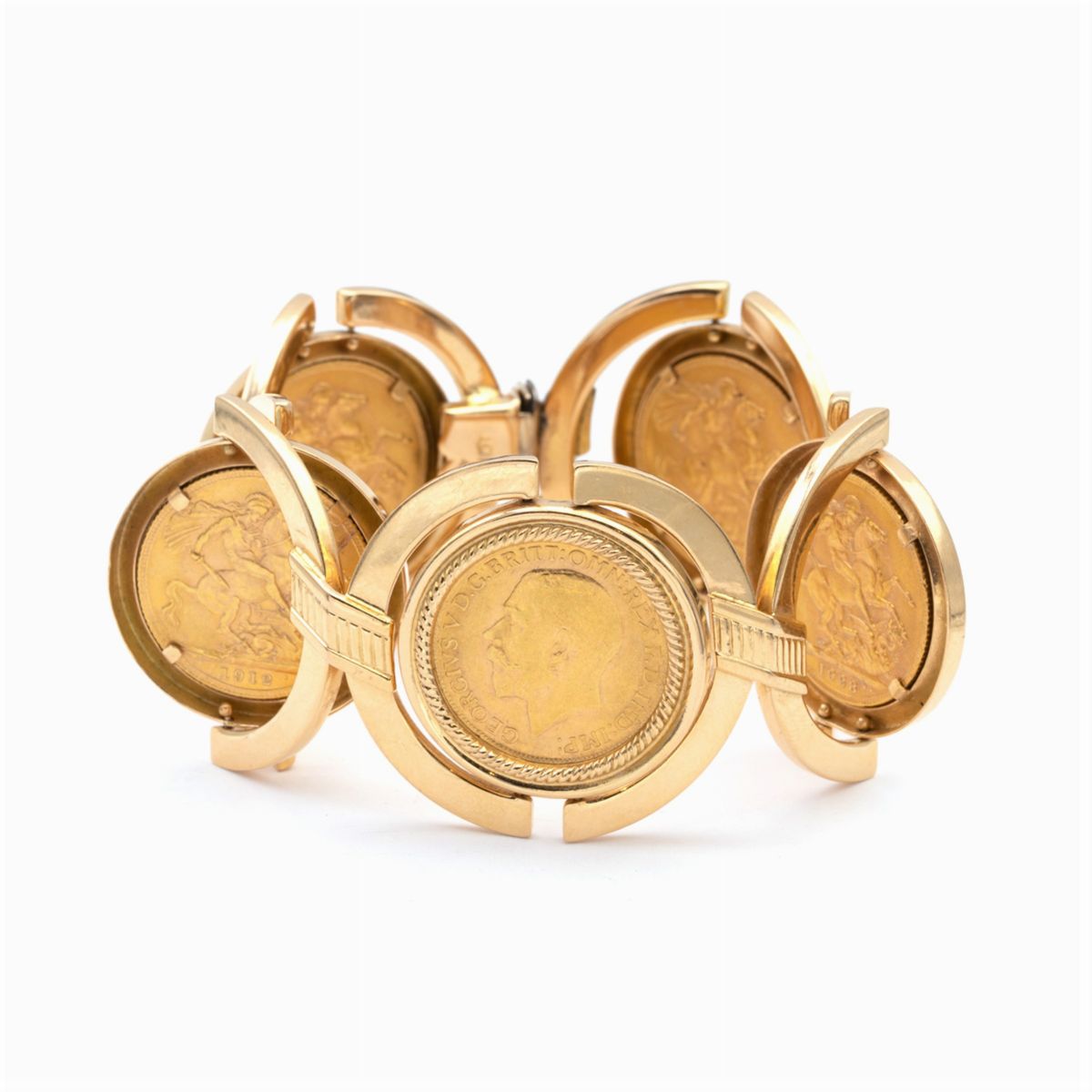 Bracciale Sterline in Oro Giallo 18kt