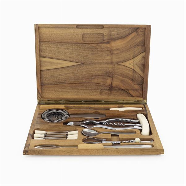 Cocktail Tool Set in Steel and Resin (14)