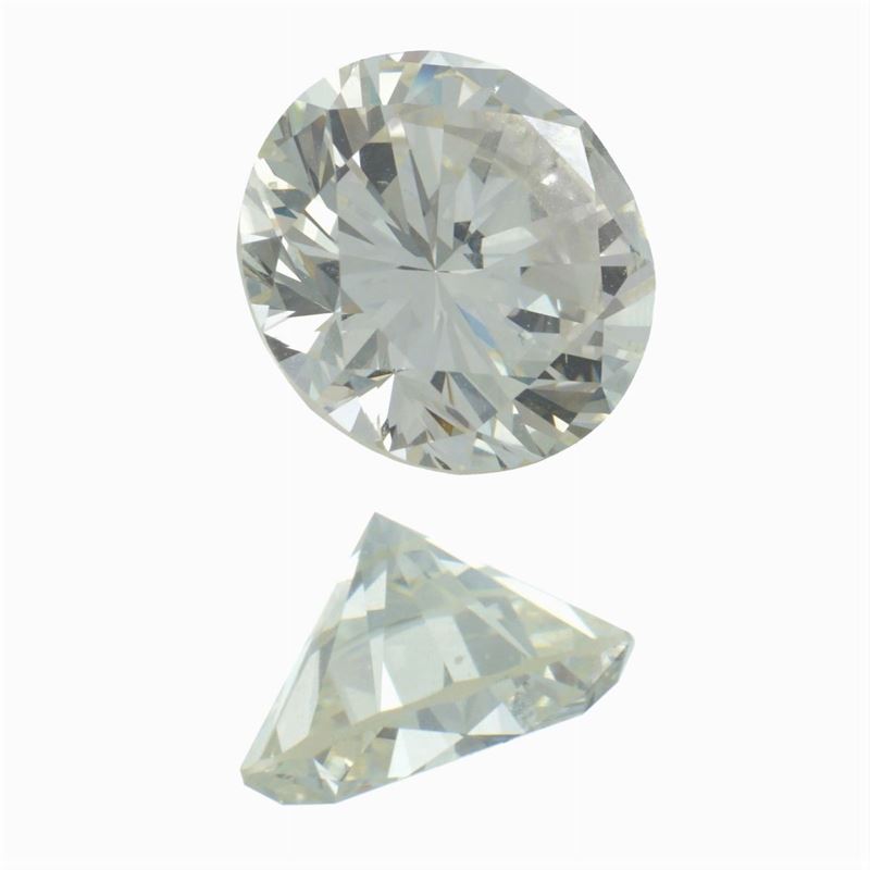 Diamante Sciolto Taglio Brillante Ct 3,15