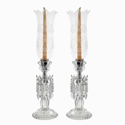Baccarat, Coppia di Candelieri