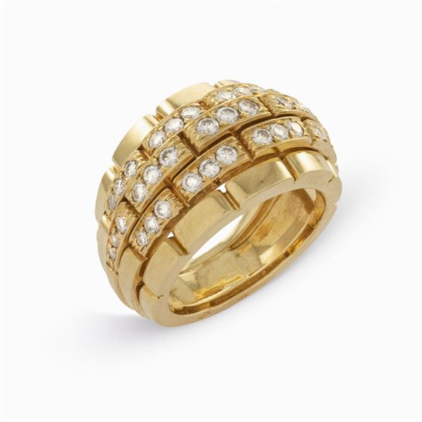 Cartier anello collezione Maillon Panthère