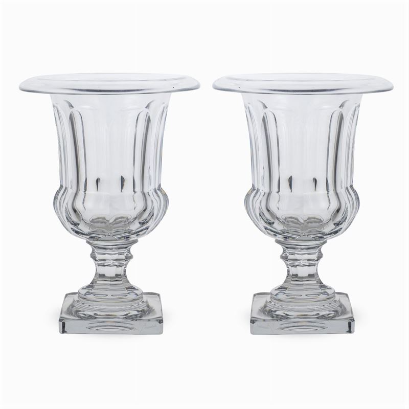 Baccarat, Coppia di Vasi