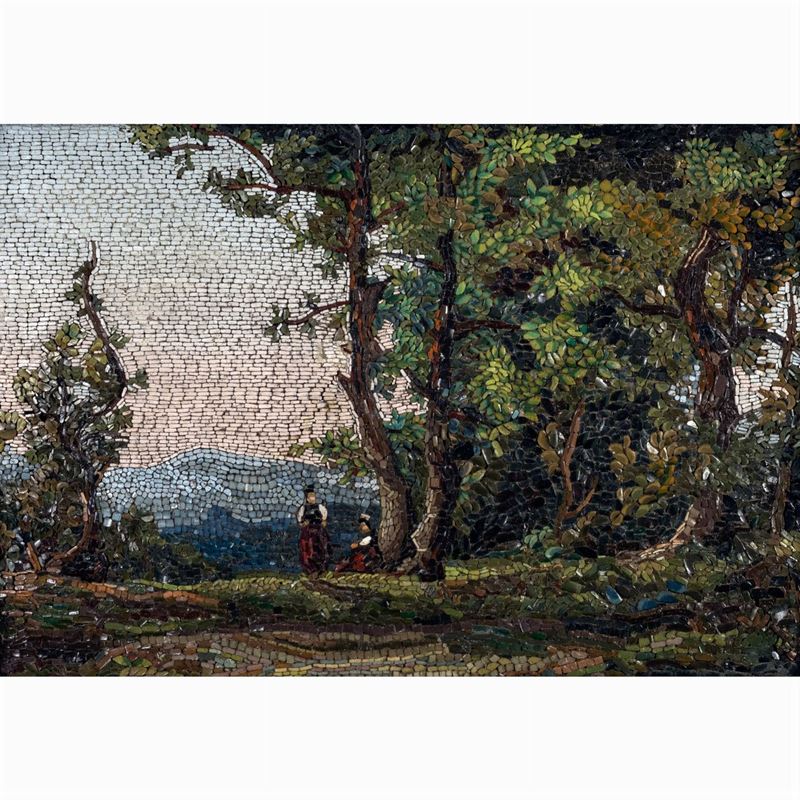 Placca in Micromosaico