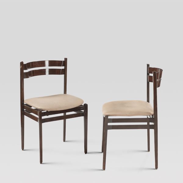 Gianfranco Frattini, attribuito (4)  (Italia, anni 60)  - Asta Design e Arti Decorative del 900 - Colasanti Casa d'Aste