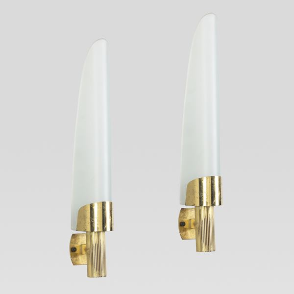Max Ingrand, attribuito (2)  (Italia, anni 60)  - Asta Design e Arti Decorative del 900 - Colasanti Casa d'Aste