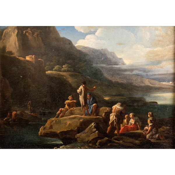 Hendrik Frans Van Lint  (Anversa 1684 - Roma 1763)  - Asta Dipinti Antichi, Arredi, Sculture e Oggetti d'Arte - Colasanti Casa d'Aste