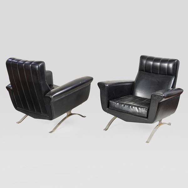Italian manufacture (2)  (1960/70s)  - Auction Design and 20th Decorative Arts - Colasanti Casa d'Aste
