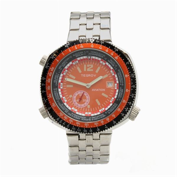 Tegrov Aviation, orologio vintage da polso