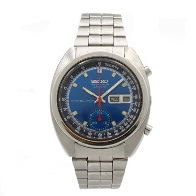 Seiko Chronograph, Orologio Cronografo Bicompax Vintage da Polso