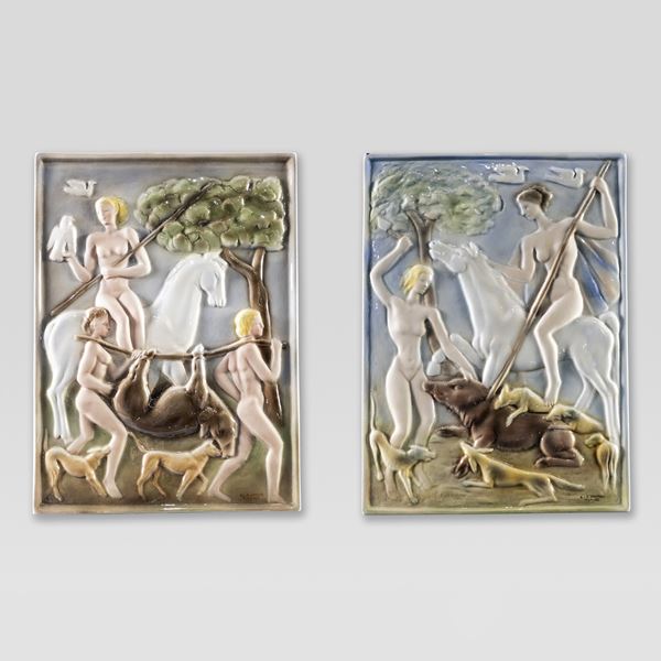C.I.A. Manna (2)  (Torino, anni 30-40)  - Asta Design e Arti Decorative del 900 - Colasanti Casa d'Aste
