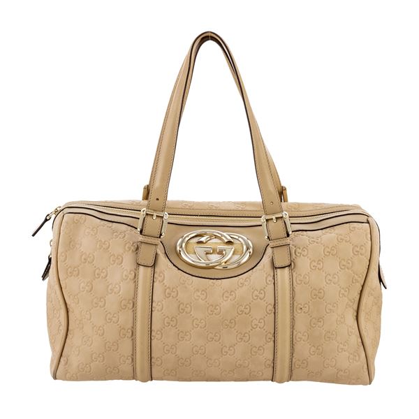Gucci bauletto vintage bag  - Auction Timed Auction Web Only - Colasanti Casa d'Aste