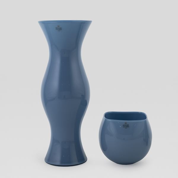 Peter Svarrer, prod. Holmegaard (2)  (Denmark, 1990s)  - Auction Design and 20th Decorative Arts - Colasanti Casa d'Aste