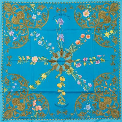 Hermes Foulard Vintage Collezione Arabesque