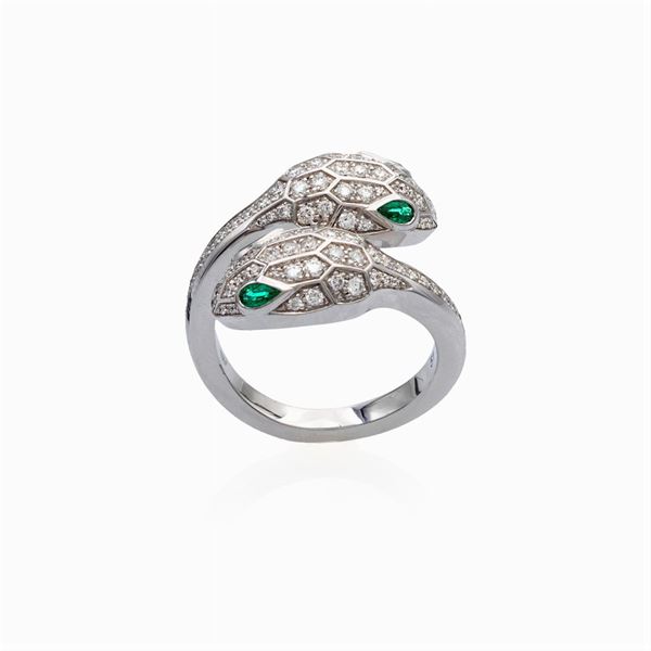 Bulgari Serpenti Seduttori collection ring