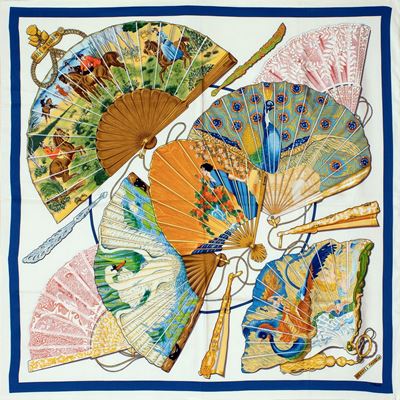 Hermes Foulard Vintage Collezione Brise Des Charme
