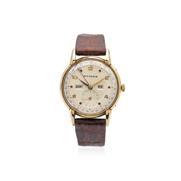 Movado Triple Date, orologio da polso vintage