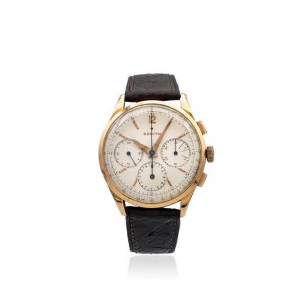 Zenith Stellina, vintage tricompax chronograph wristwatch  (circa 1950s)  - Auction Fine Jewels Watches and Fashion Vintage - Colasanti Casa d'Aste