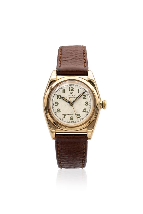 Rolex Oyster Perpetual Ovetto Bubbleback, orologio da polso vintage