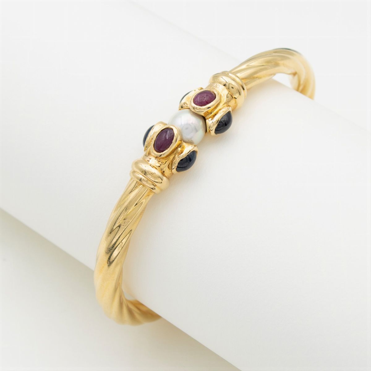 Bracciale a Manetta in Oro Giallo 18kt