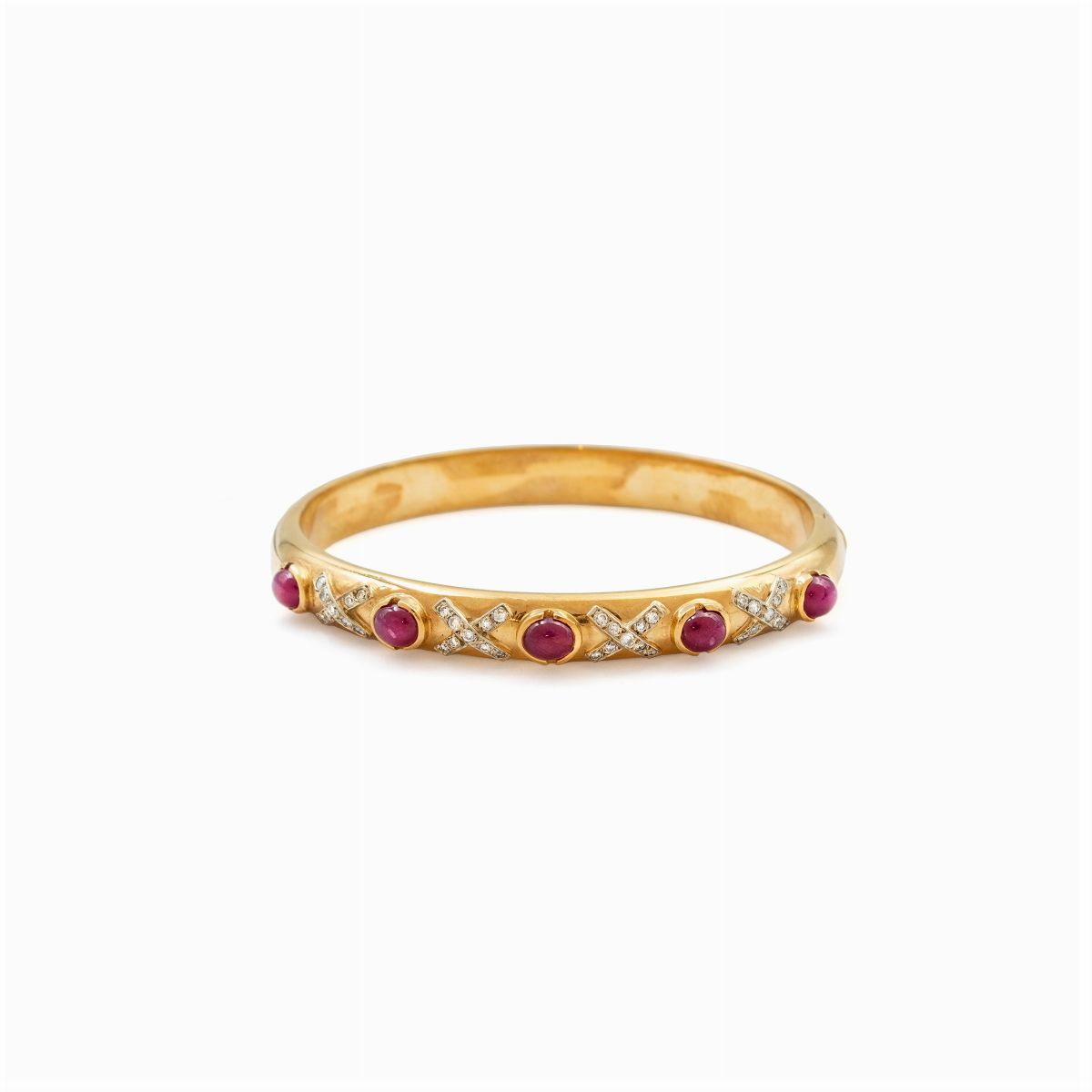 Bracciale a Manetta in Oro Giallo 18kt