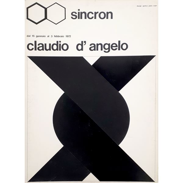 Claudio D'Angelo - Giorgio Nelva (2)  (Italia, anni 70)  - Asta Arte Moderna e Contemporanea - Colasanti Casa d'Aste