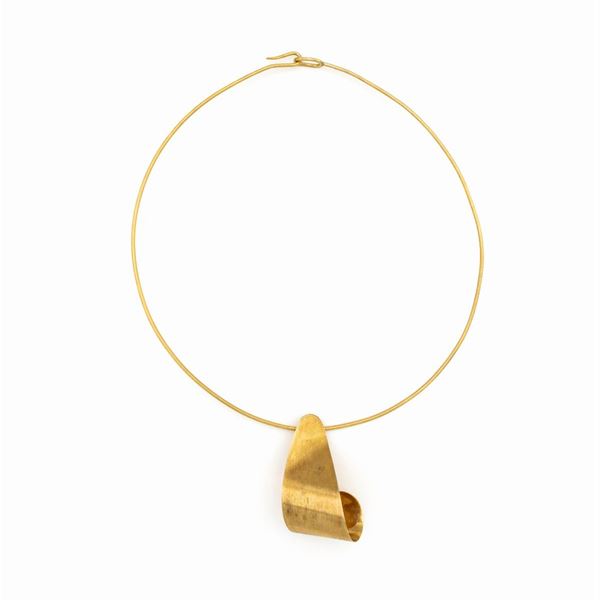 Federico Buccellati, golino in oro giallo 18kt