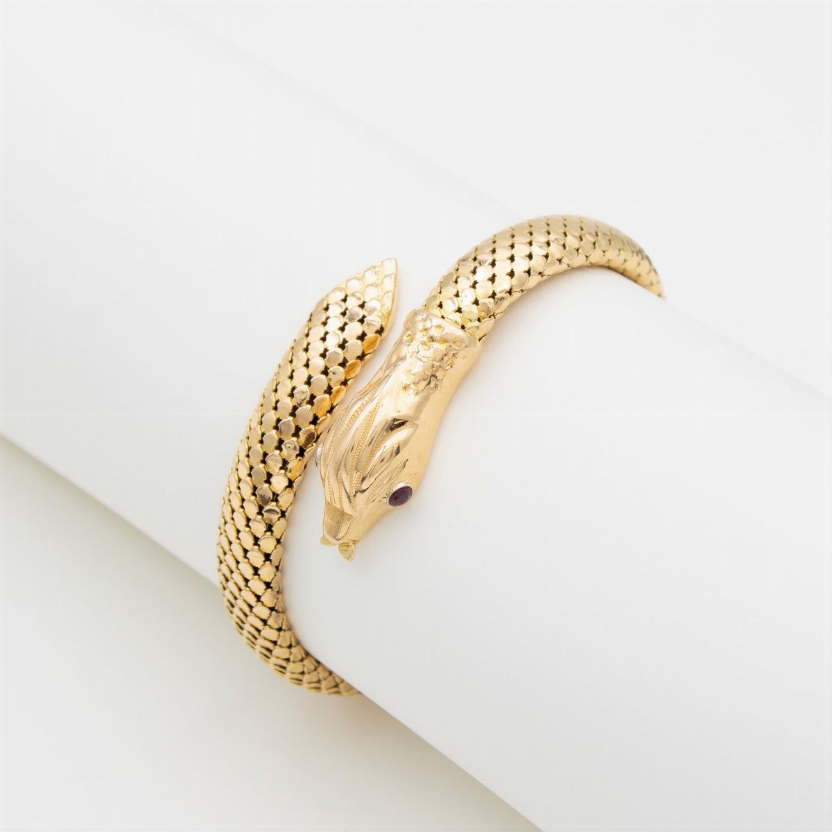 Bracciale a Serpente in Oro Giallo 18kt