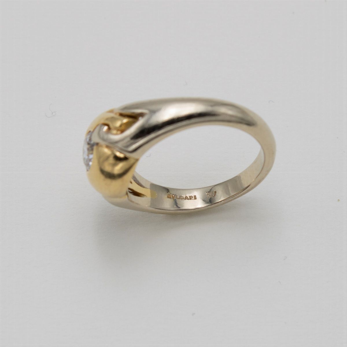 Bulgari Anello in Oro a Due Colori 18kt