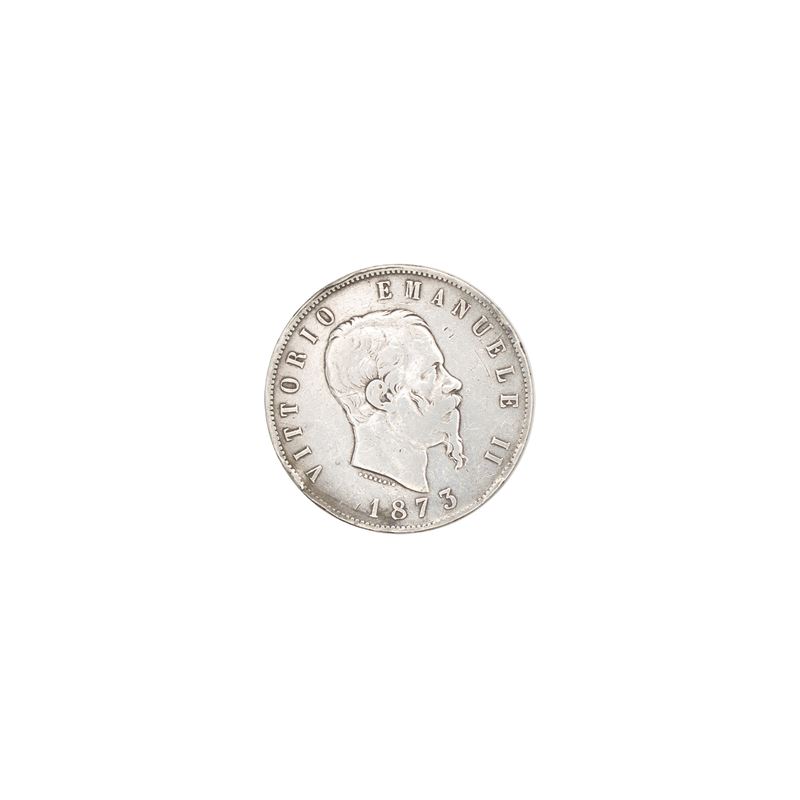 5 Lire Vittorio Emanuele II Regno D'italia 1861-1878