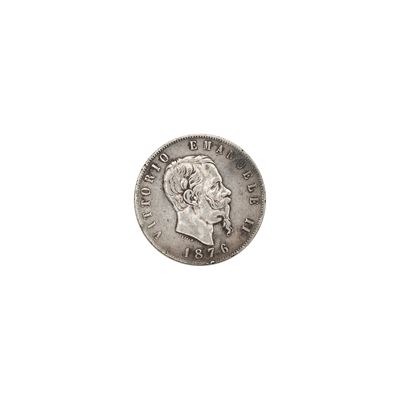 5 Lire Vittorio Emanuele II Regno D'italia 1861-1878