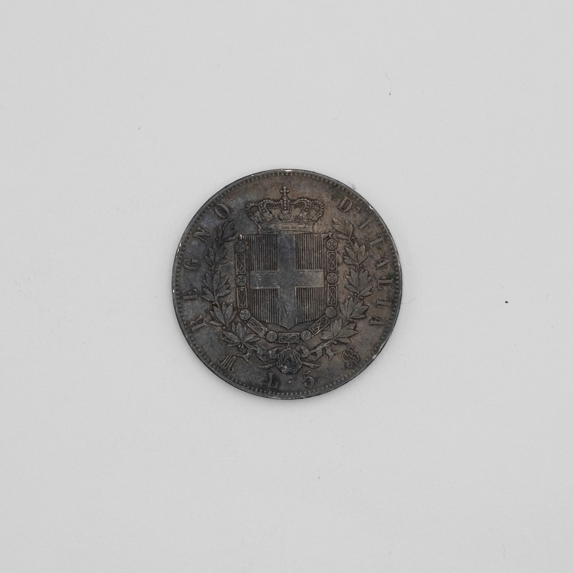 5 Lire Vittorio Emanuele II Regno D'italia 1861-1878