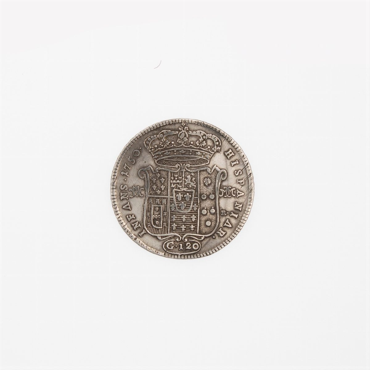 Napoli, Carlo Borbone 1734-1759, Piastra da 120 Grani