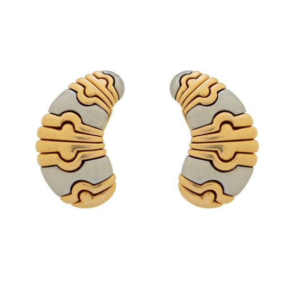 Bulgari Parentesi collection earrings