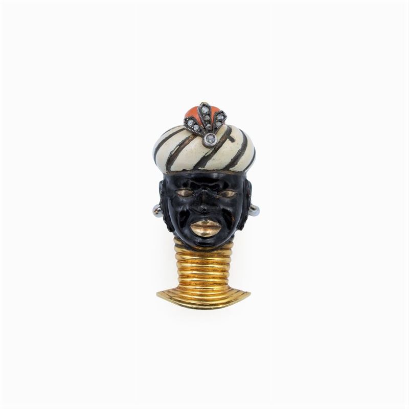 Cartier, Spilla Moretto