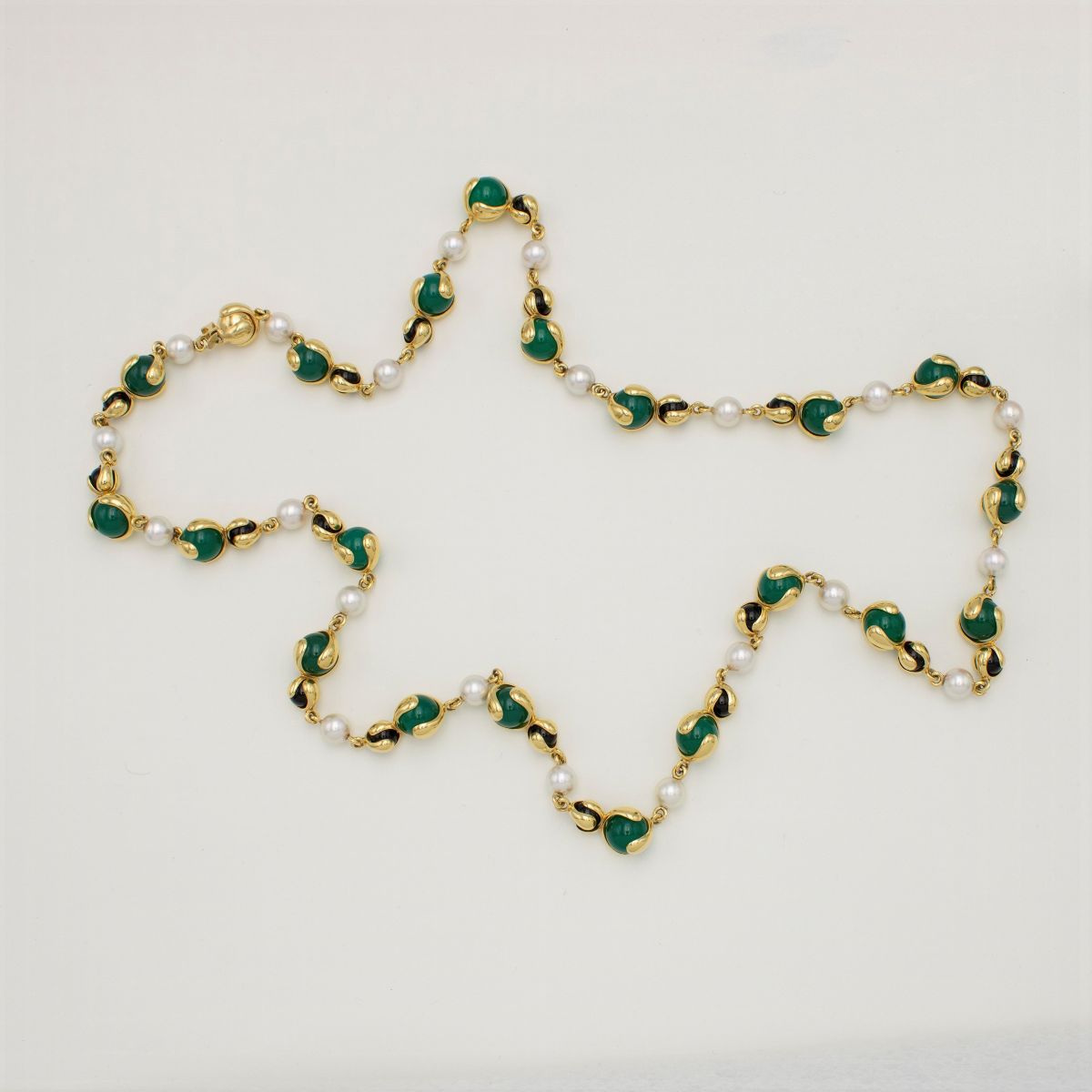Marina Bulgari Lunga Collana Collezione Cardan